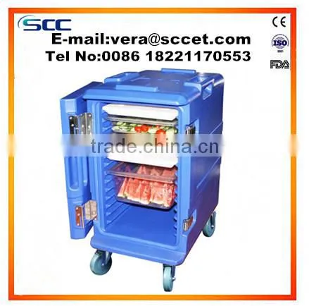 High Quality! Hot and Cold Food Carry Carts Insulated Cabinet Keep Warm Trolley Quality Choice photo-4