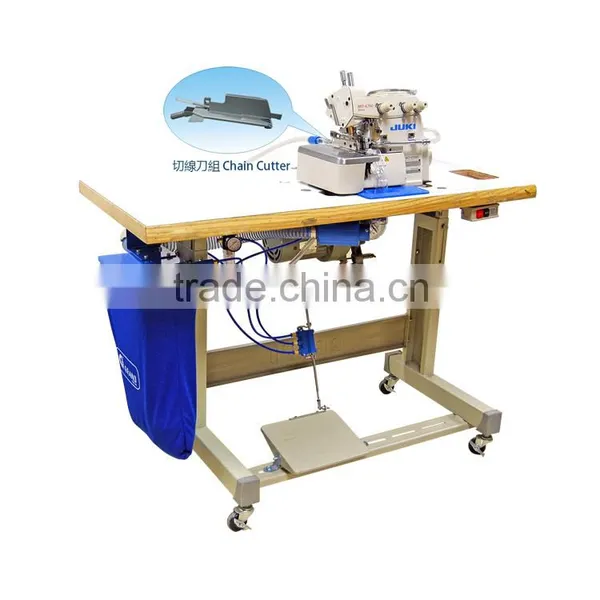 3 Ways Pneumatic Suction Chain Cutter Device With JUK Over-lock Machine photo-2