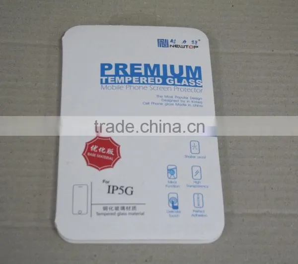 New Premium Tempered Glass Screen Protector for Iphone5