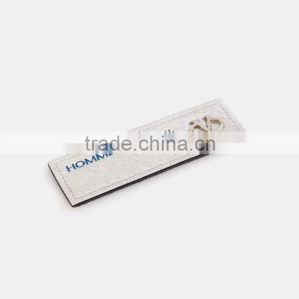 Mini Jeans Leather Patch With Customized Logo Private Brand Leather Patches photo-5