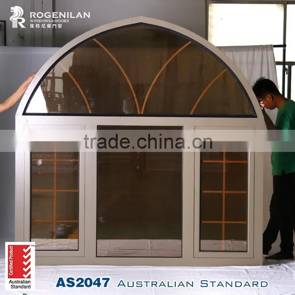 ROGENILAN 70 Series Aluminum New House Window Grill Design and Gate photo-6