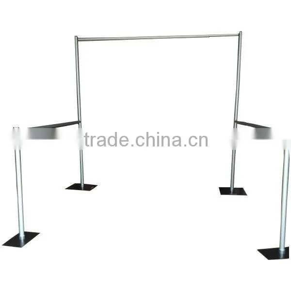 Tradeshow Booth Structure Pipe and Drape Hot Selling 10ft X10ft Convention Curtain and Pipe Kits photo-2