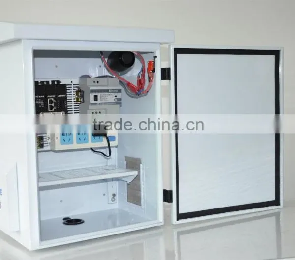White Waterproof Metal Electrical Enclosures of Outdoor Used