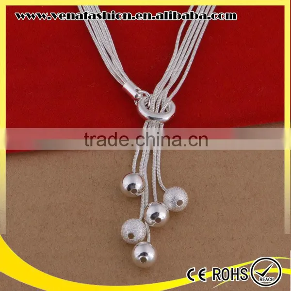 Beautiful Plated China Wholesale 925 Silver Jewelry Set photo-2
