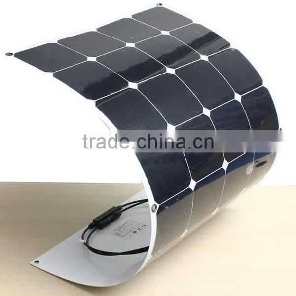 100W Mono Cell Semi Flexible Solar Panel Made-in-China photo-4
