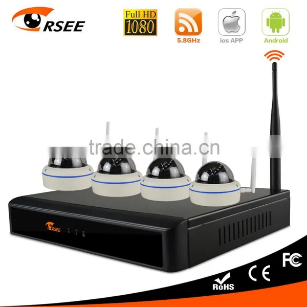 Onvif 1.0 High Quality 960P Wifi Network Recorder 4CH Wifi NVR Kits CCTV photo-2