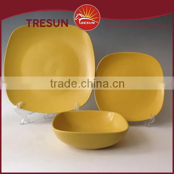 Hot Design Good Quality Color Glazed 18pcs Dinnerset/stoneware Dinnerset/tableware Made in China