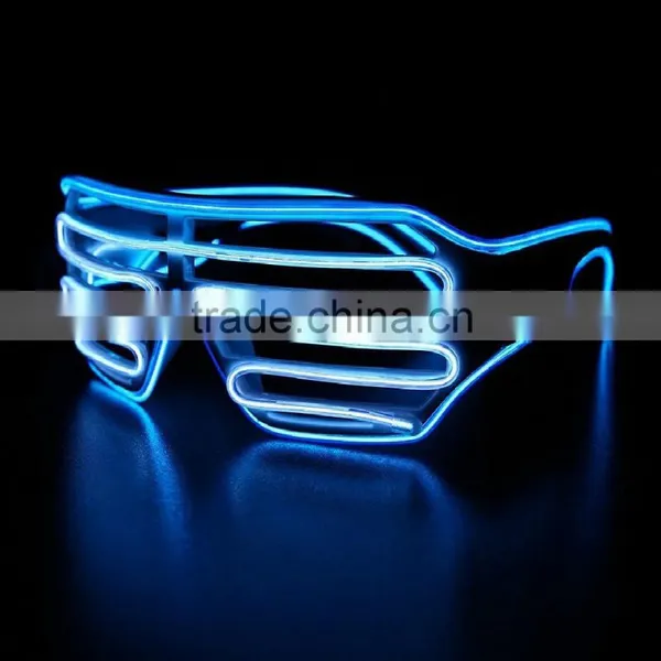 Party Favor China Christmas Decoration Shutter EL Wire Glasses photo-4
