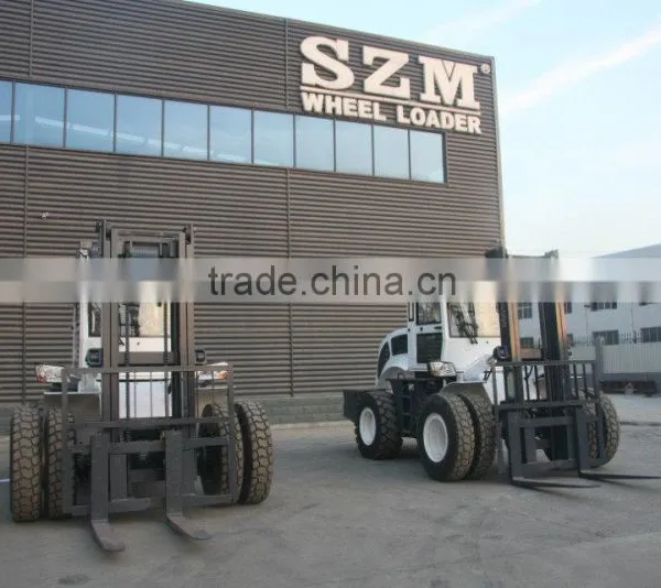 All Rough Terrain Forklift With 6 Tons Rated Loader Terrain Forklift photo-3