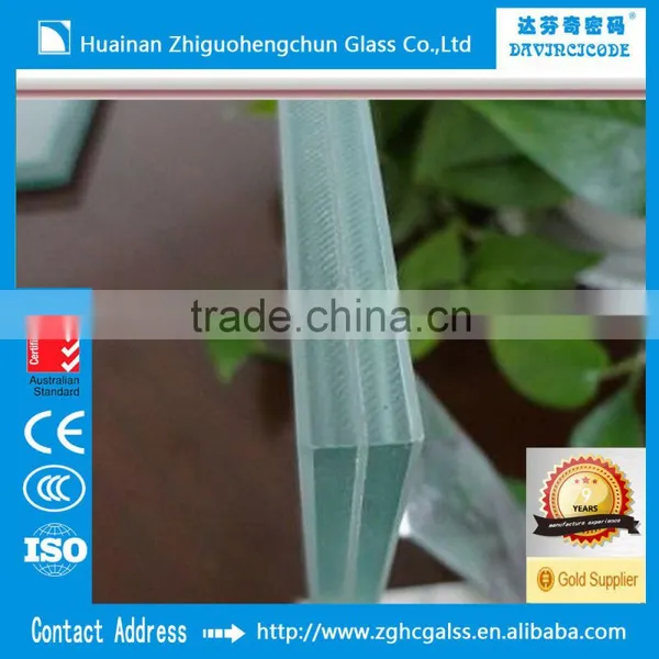 6 8 10 12mm Lamianted Glass High Quality Clear Laminated Glass 6.38mm photo-6
