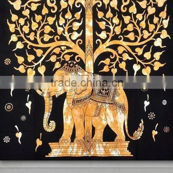 Wall Decor Indian Tapestry Mandala Home Decor Hippie Tapestry Bohemian Mandala Tapestries Wholesaler Small Tapestry Indian photo-3