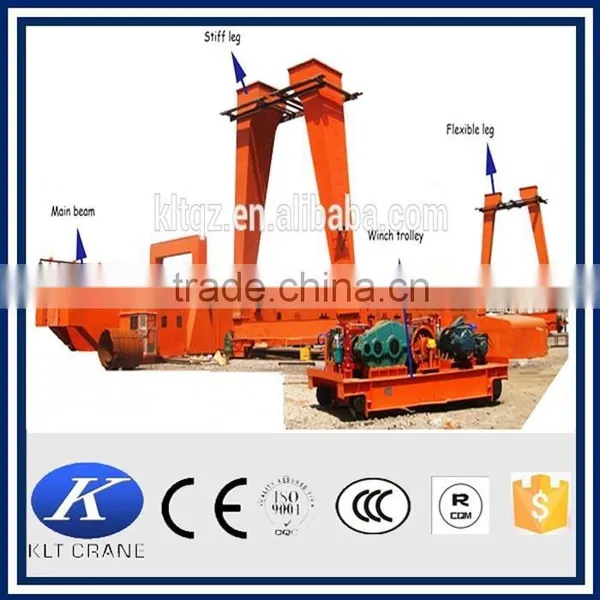 40 Ton Double Girder Electrical Hoist Gantry Crane Drawings photo-4