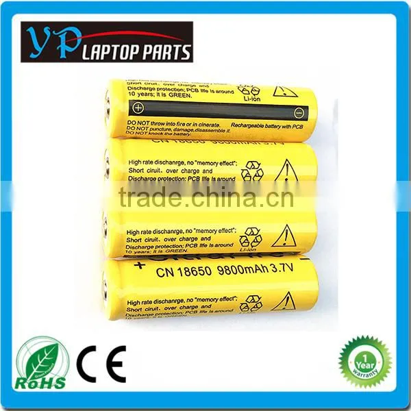 2600mAH Lithium Ion Battery 3.7V Rechargeable Battery for Ultrafire photo-2