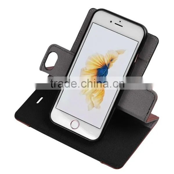 C&T Detachable 2in1 Leather Wallet Case Removable Cover for IPhone 7 photo-4
