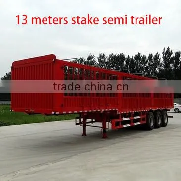 13 Meters Stake Semi Trailer
