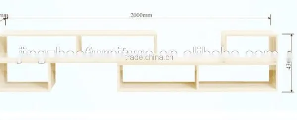TV-4108 MDF With 3D Paper TV Table photo-3