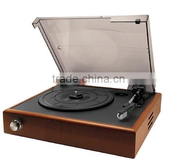 Rain Lane Antique Turntable Convert Lp Record To CD Record Player Wholesale photo-4