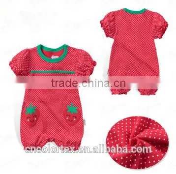 2016 New Style Baby Girls Cute Embroidery Short Sleeve Romper Creeper photo-2