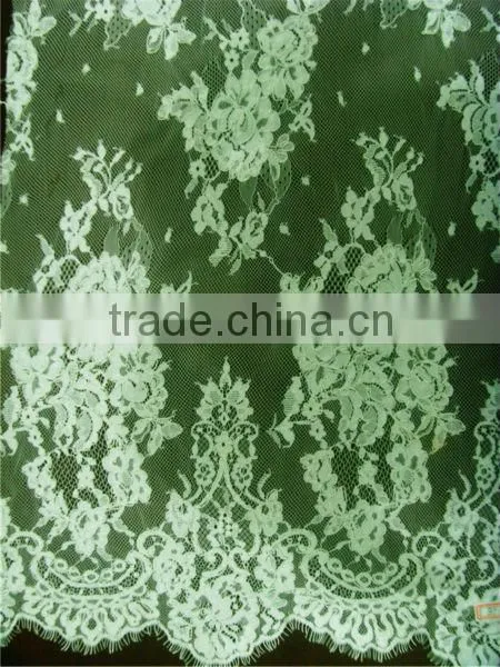 White Cord Swiss Voile Lace photo-2