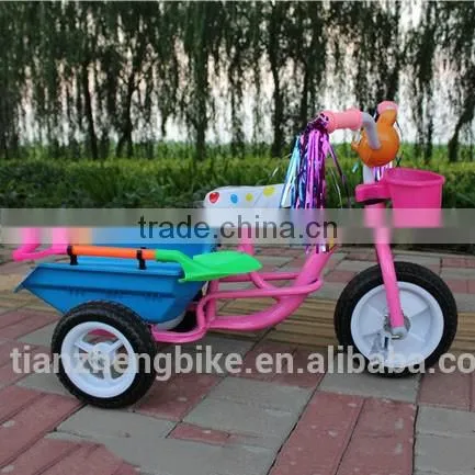 Cute Plastic Tricycle Steel Frame Children Toy Tricycle Sale