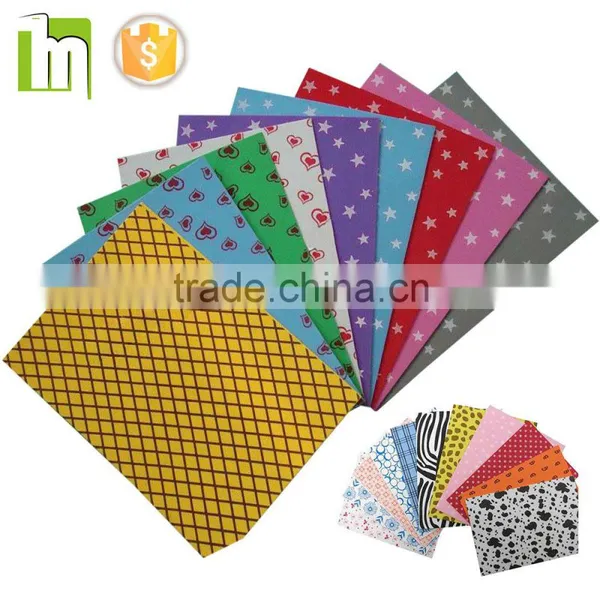 Iridescent Printing Eva Foam Sheet/square Design Printed Eva Sheet