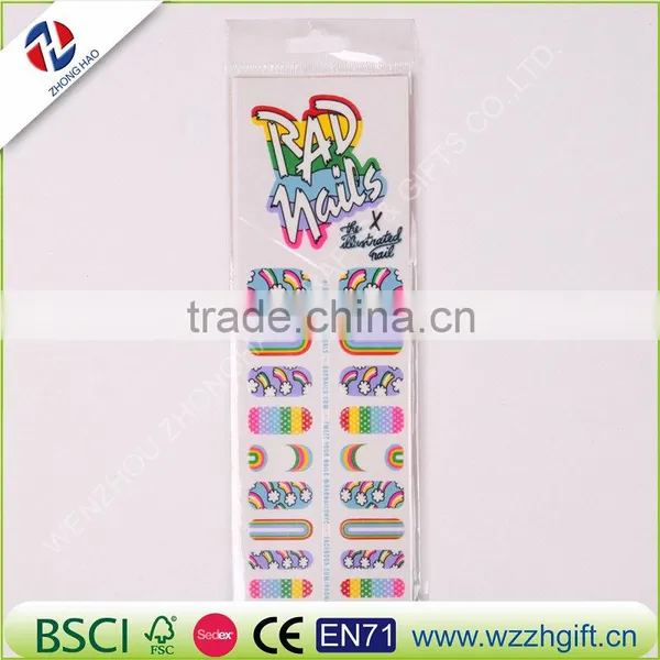 DIY Watermark Colorful Tip Nail Art Nail Sticker Nails Decal Manicure Water Transfer Stickers Decoration Nail Tools photo-6