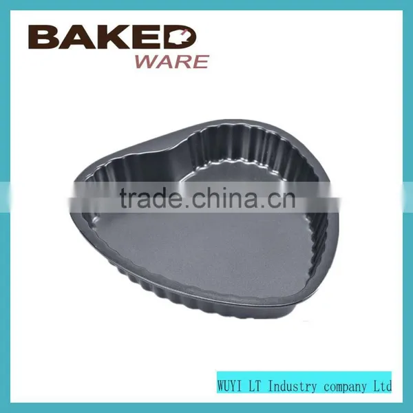 Carbon Steel Bakeware Cake Pan Black Color Pizza Pan photo-5