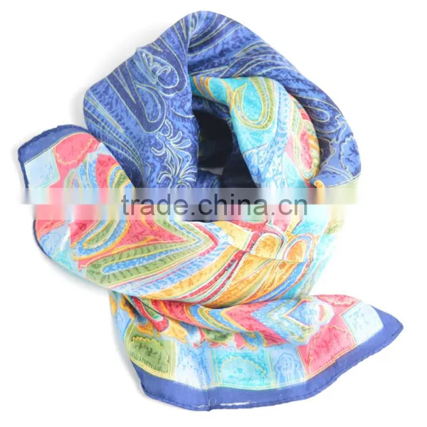 2016 OEM Print Silk Fashion Scarf for Lady photo-4
