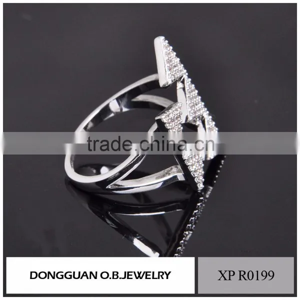 Nice 925 Sterling Silver Engagement Ring Gemstone Ring Wholesale photo-6