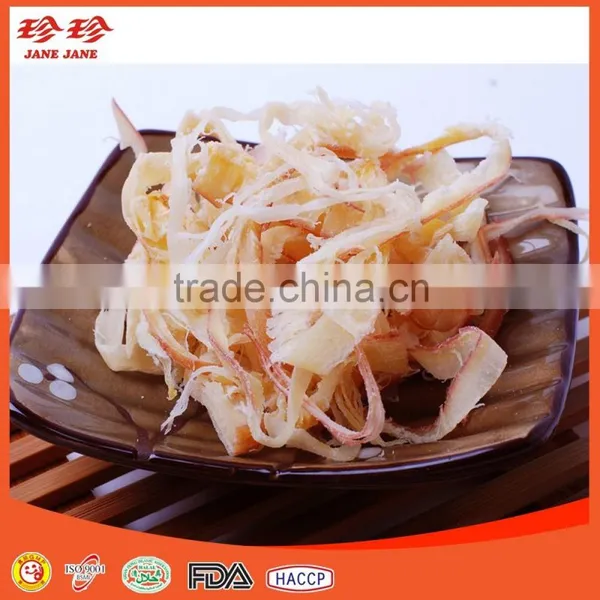 Prepared Shredded Squid Wing Seafood Snack