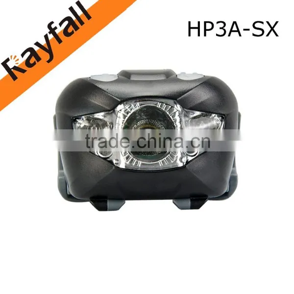 Led Light Sensor Powerful Headlamp With Custom Elastic Bands photo-3