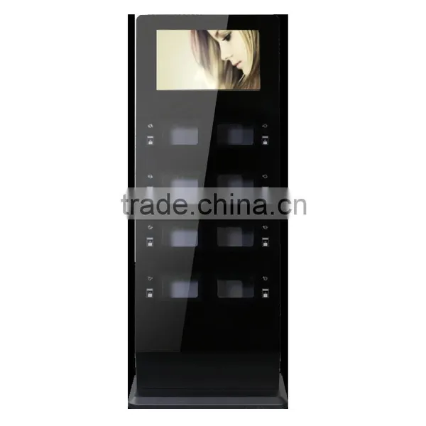 21.5" Floor Standing All In One Pc Computer Touch Screen Monitors Lcd Charge Station Kiosk