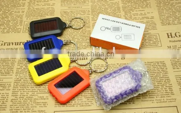 Best Selling Solar Keychain Flashlight/solar Led Flashlights /solar Keychain photo-6