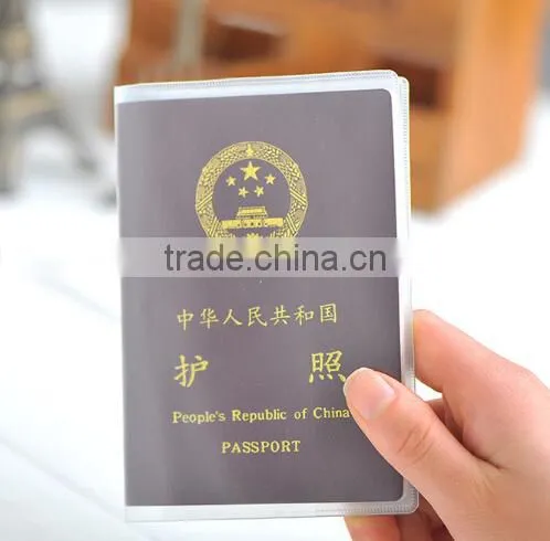 Clear Transparent Passport Cover / Passport Holder / Travel Passport Protector photo-5