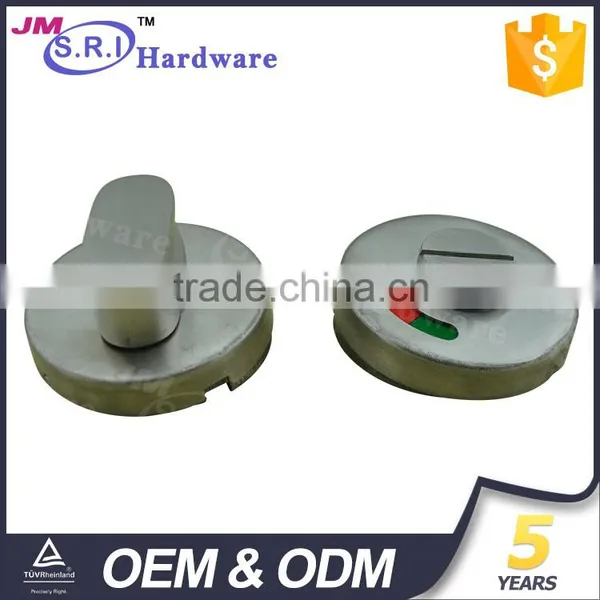 China Supplier Round Shape Toilet Door Lock photo-3
