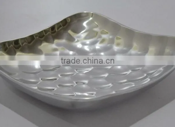 Aluminium Hammered Metal Chip & Dip photo-5