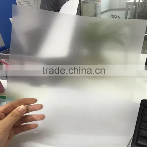 2016 Jiangsu Factory Supply PVC Translucent Matt Sheet photo-2