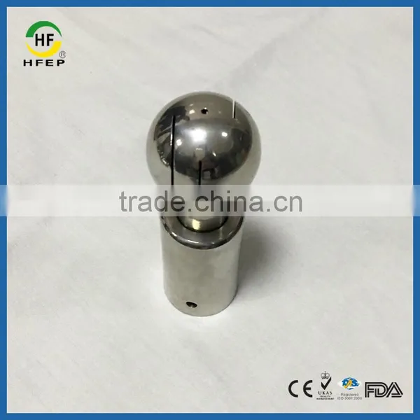 360 Degree Sanitary Stainless Steel Rotary Cleaning Spray Head photo-2