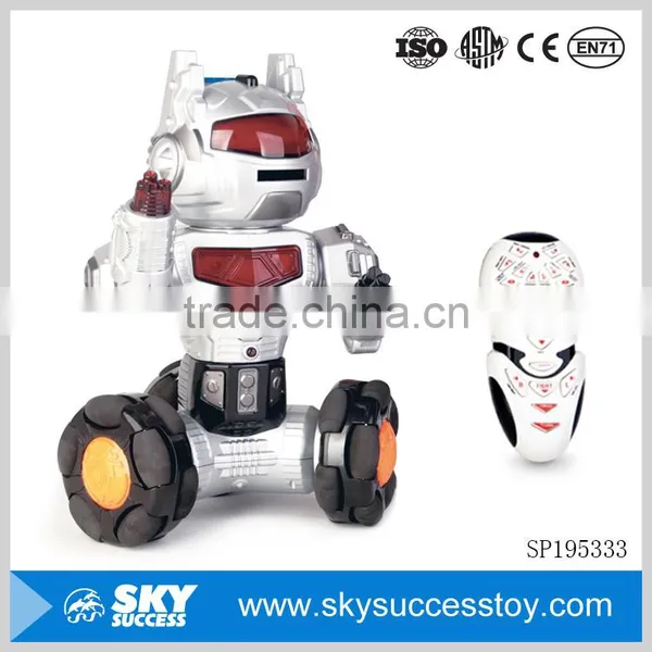 New Quality Best Sold Three Wheel Remote Control Wholesale Toy Robot
