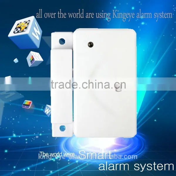 2016 New Products Wireless Home Alarm System Alarm Host Smart Touch Keypad With Yellow LCD Display photo-2