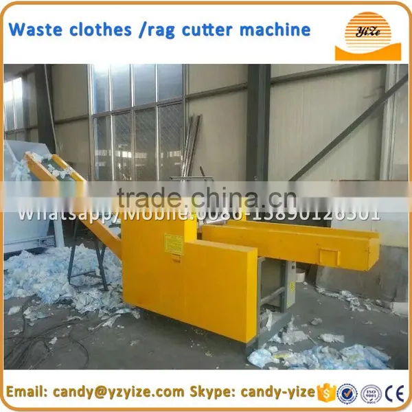 New Best Quality Waste Cloth Recycling Machine /fiber Fabric Waste Cloth Cutting Machine photo-3