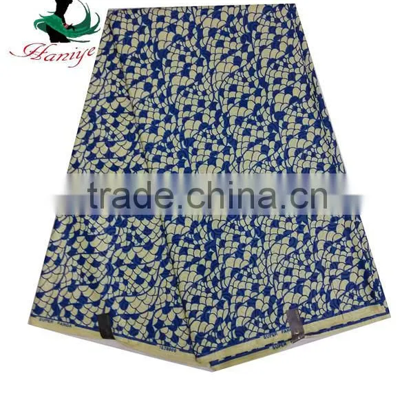 SMRC-13 Super Real Cotton Wax Fabric Hot Selling African Wax Printed Fabric photo-3