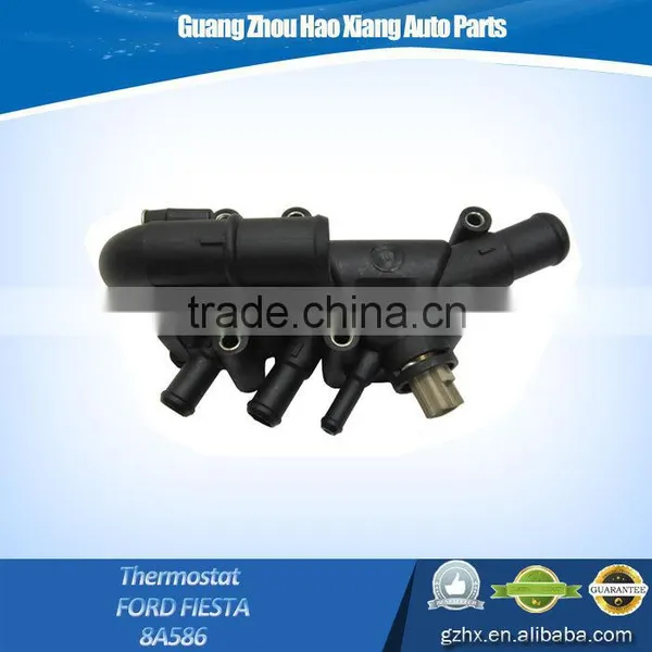 Auto Thermostat Assembly With Temperature Sensor for Ford XS6E-8A586-AH