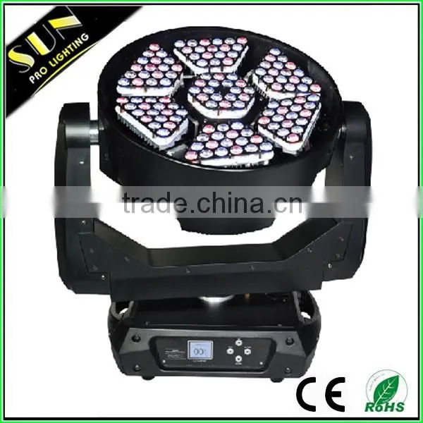 New Product Super Storm 126 * 3w Led Moving Head Stage Lighting