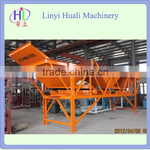 Batching machine of block making machine
