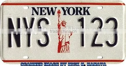 Mustang License Plate