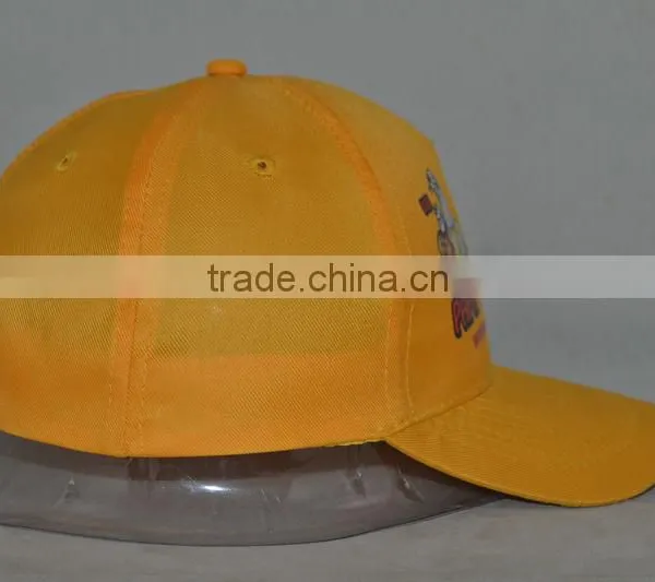 Guangzhou Professional Custom 100% Polyester Fibre Yellow Hat Factory Famous Auto Brand Baseball Cap photo-4