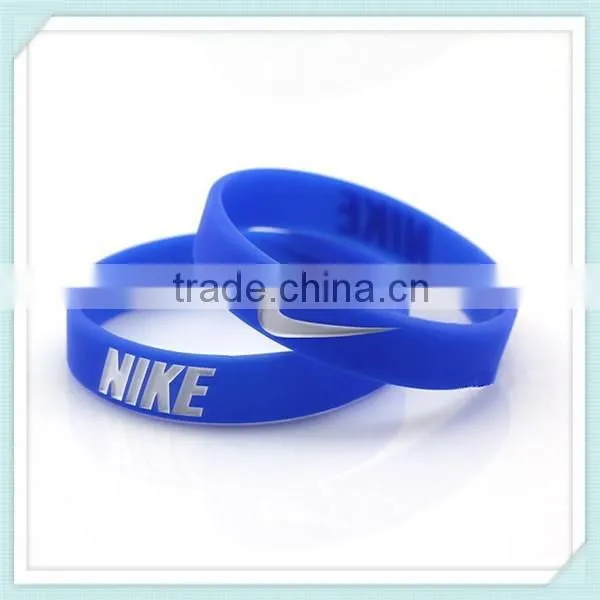 Cheap Promotion Silicon Bracelet Custom Silicone Rubber Wristband photo-4
