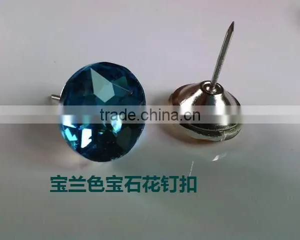 New Coming Trendy Style Crystal Rhinestone Button 22mm With Good Offer photo-3
