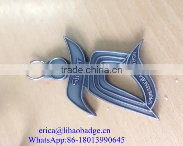 Promotional Gifts Your Own Logo Zinc Alloy Metal Key Chain photo-3